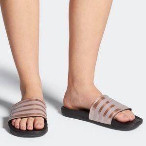 adidas adilette sandals old rose
